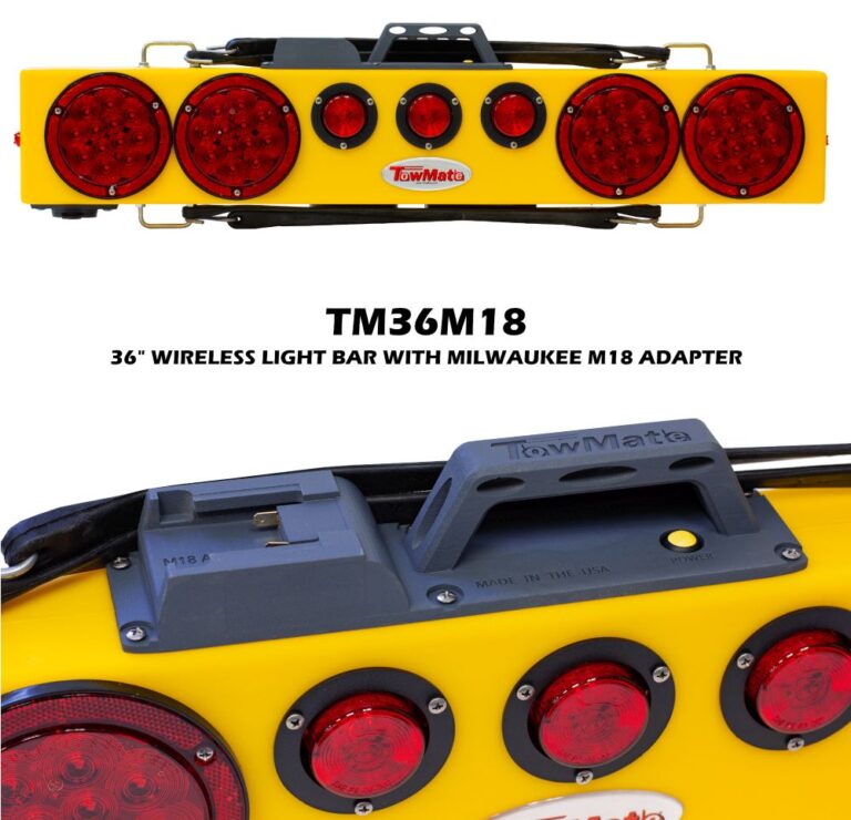 TowMate Unveils the TM36M18 Wireless Light Bar Pioneering Roadside