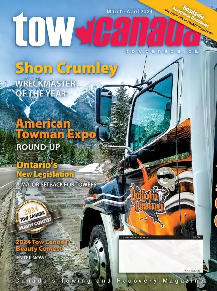 Tow Canada magazine March April 2024 cover image