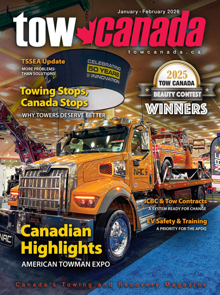 cover of Tow Canada January-February 2026 issue