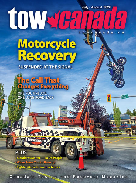 Tow Canada magazine July-August 2026 issue cover